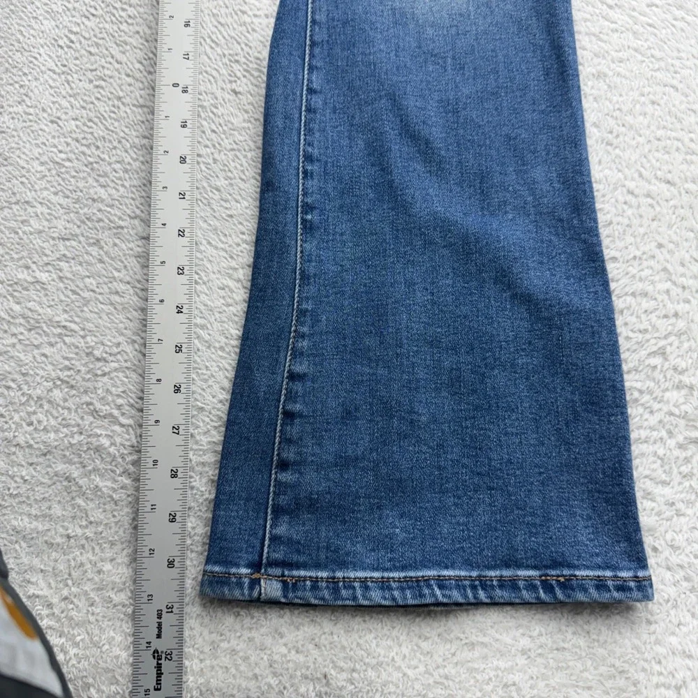 BKE Payton‎ Men Medium Wash Mid Rise Bootcut Stretch Jeans 33x32 Whiskered